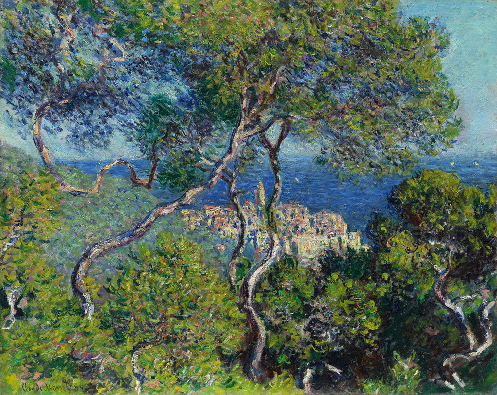 CLAUDE MONET Bordighera FINE ART PRINT Archival Paper Wall Decor
