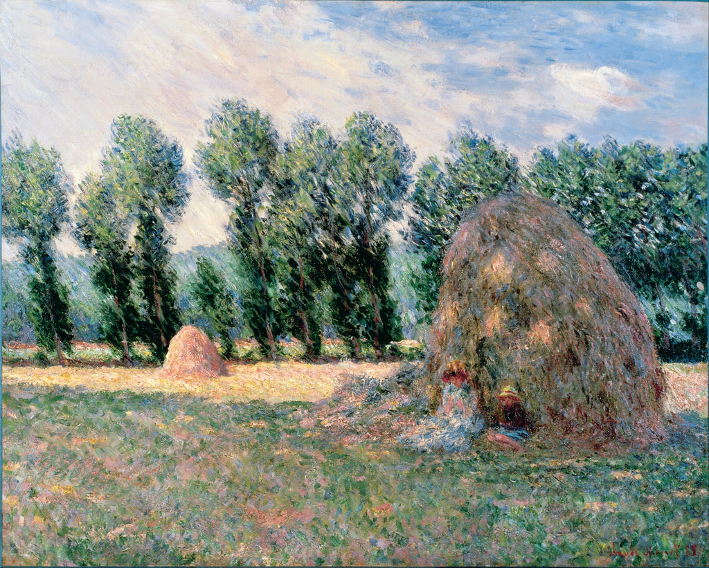 CLAUDE MONET Haystacks Les Meules FINE ART PRINT Archival Paper Wall Decor