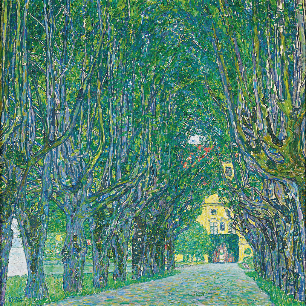 GUSTAV KLIMT Avenue Kammer Castle FINE ART PRINT Archival Paper Wall Decor