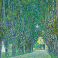 GUSTAV KLIMT Avenue Kammer Castle FINE ART PRINT Archival Paper Wall Decor