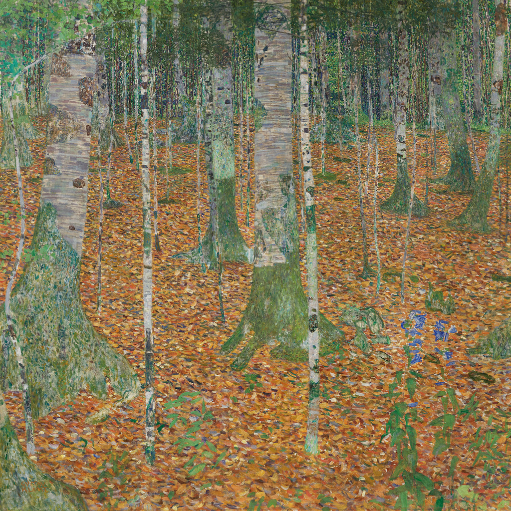 GUSTAV KLIMT Birch Forest FINE ART PRINT Archival Paper Wall Decor