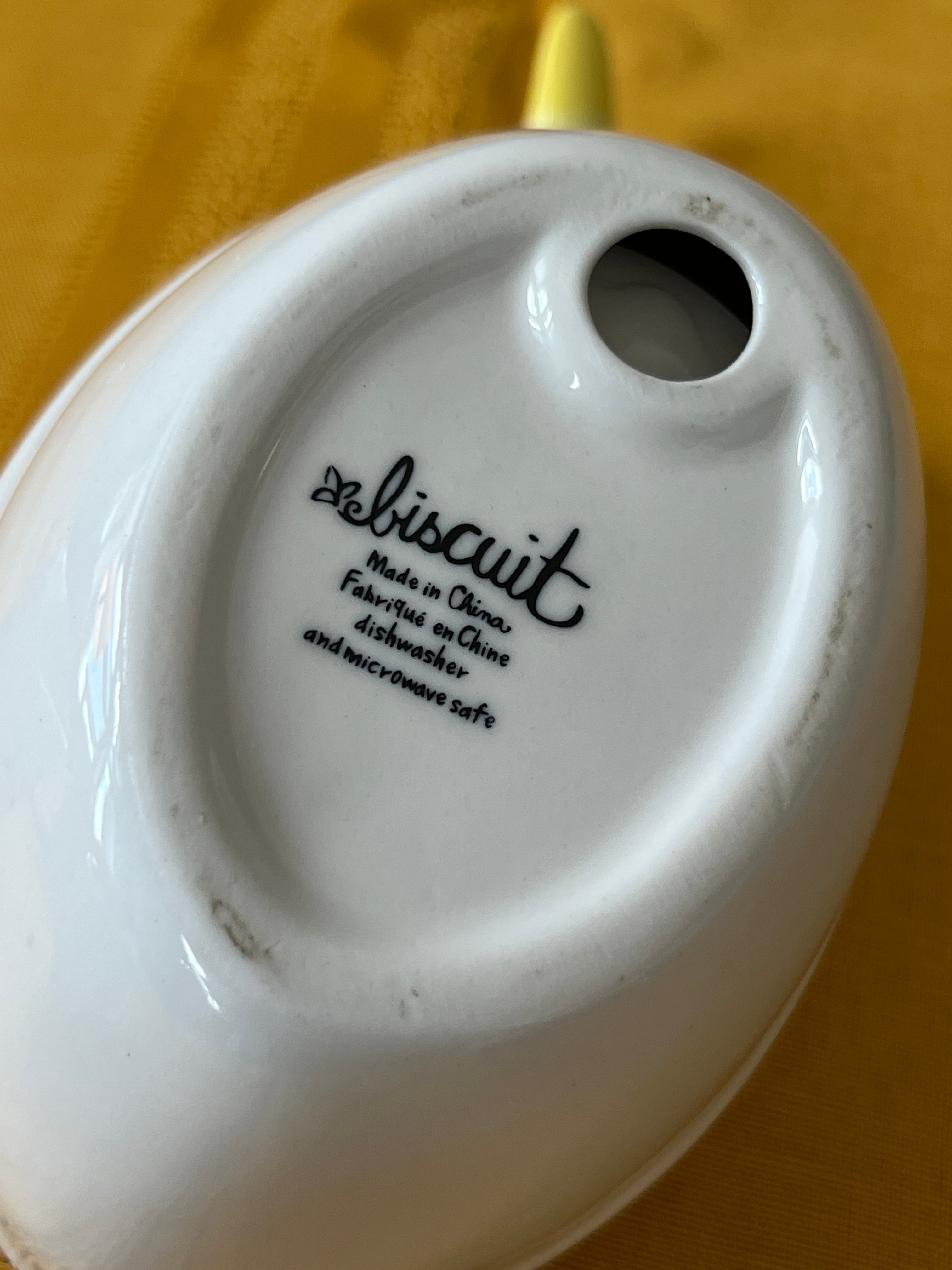 Anthropologie by Biscuit Ceramic Goose Nesting Measuring Cups Set of 4