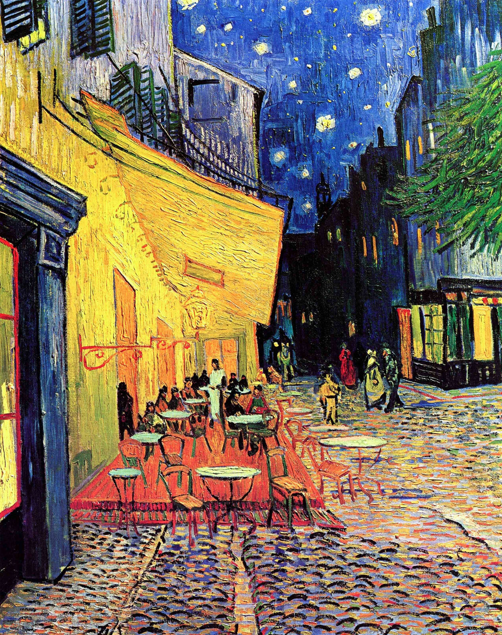 VINCENT VAN GOGH Café Terrace at Night FINE ART PRINT Archival Paper Wall Decor