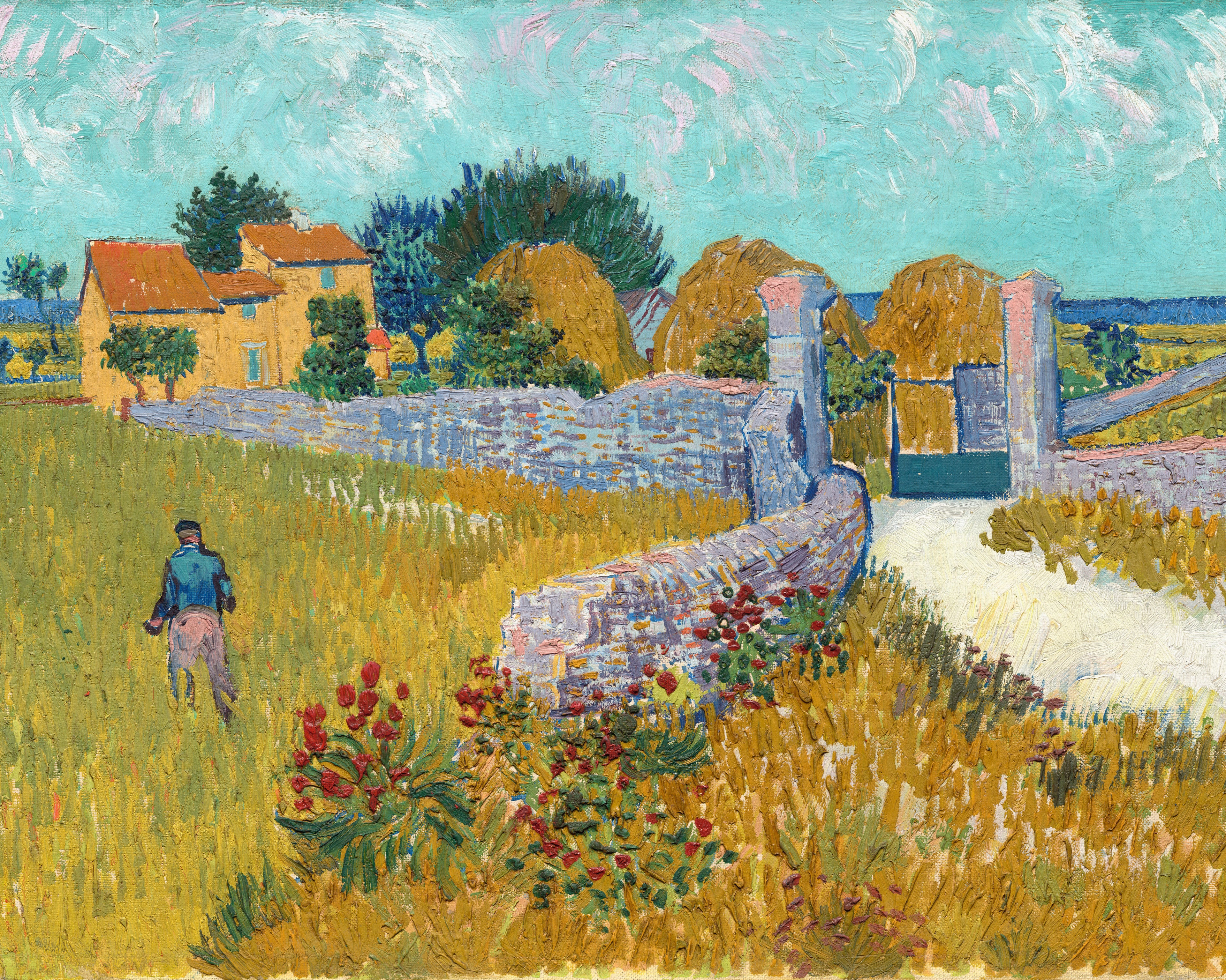 VINCENT VAN GOGH Farmhouse in Provence FINE ART PRINT Archival Paper Decor
