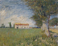 VINCENT VAN GOGH Farmhouse in a Wheat Field FINE ART PRINT Archival Paper Decor