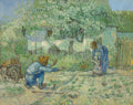 VINCENT VAN GOGH First Steps After Millet FINE ART PRINT Archival Paper Decor
