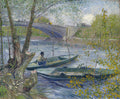 VINCENT VAN GOGH Fishing in Spring FINE ART PRINT Archival Paper Wall Decor
