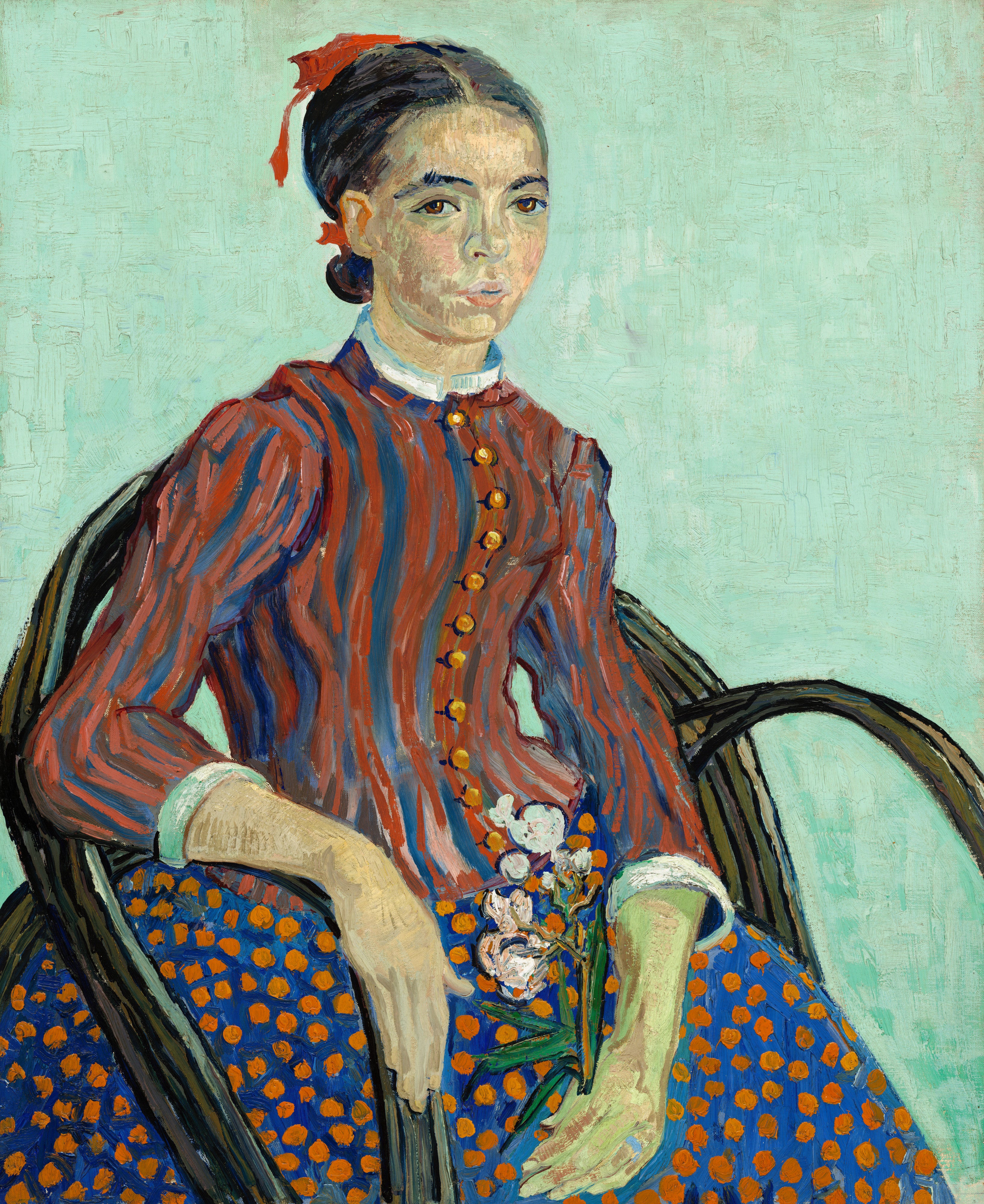 VINCENT VAN GOGH La Mousmé FINE ART PRINT Archival Paper Wall Decor
