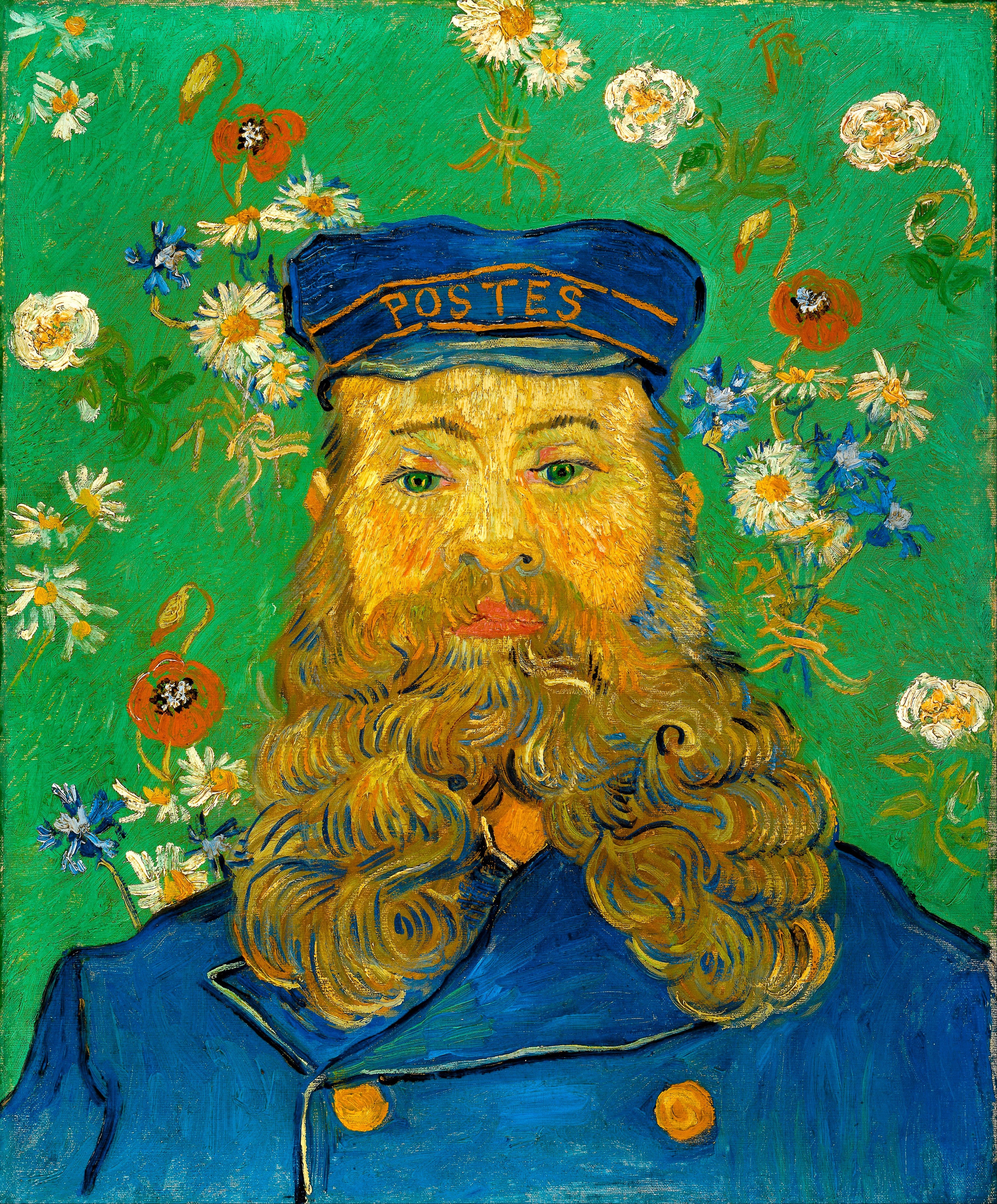 VINCENT VAN GOGH Portrait of Joseph Roulin FINE ART PRINT Archival Paper Decor