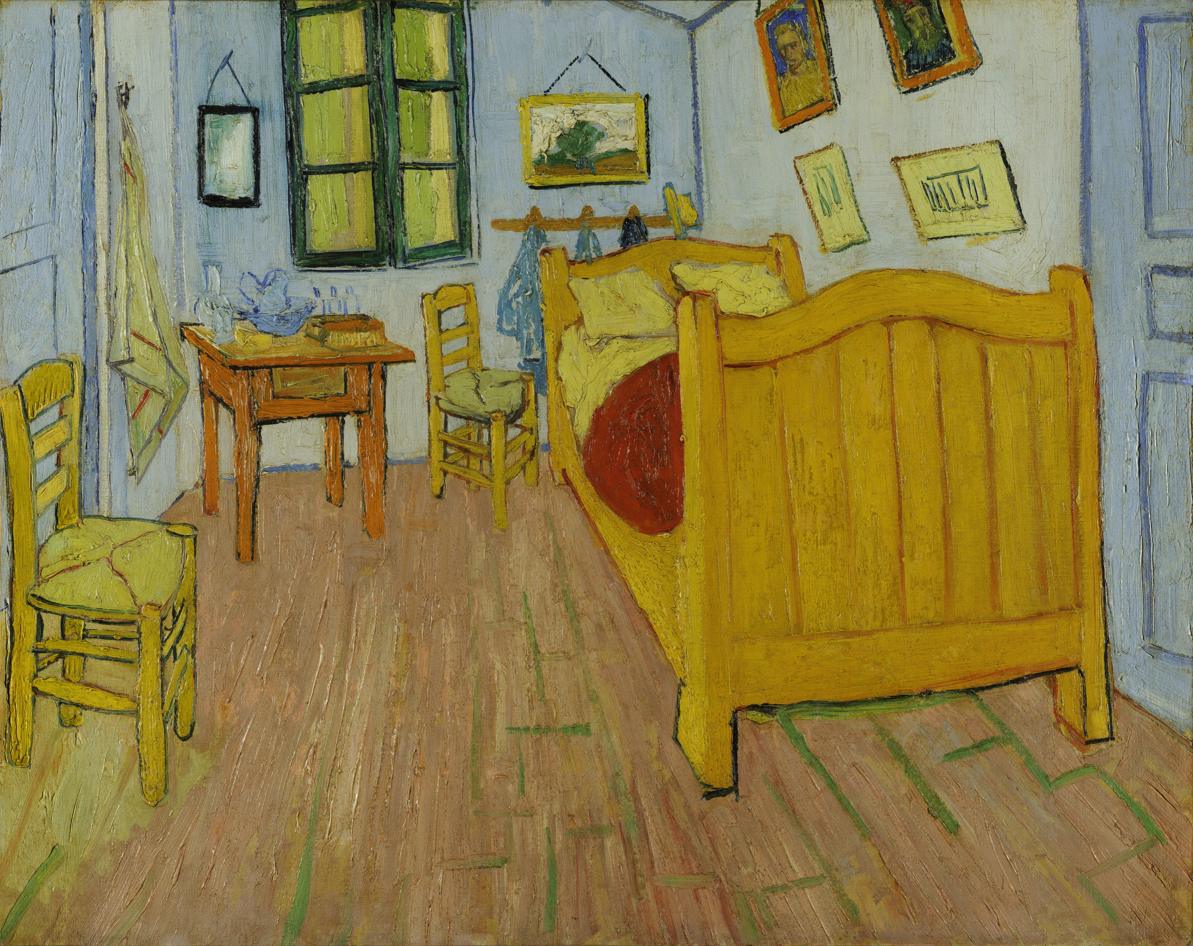 VINCENT VAN GOGH The Bedroom in Arles FINE ART PRINT Archival Paper Wall Decor