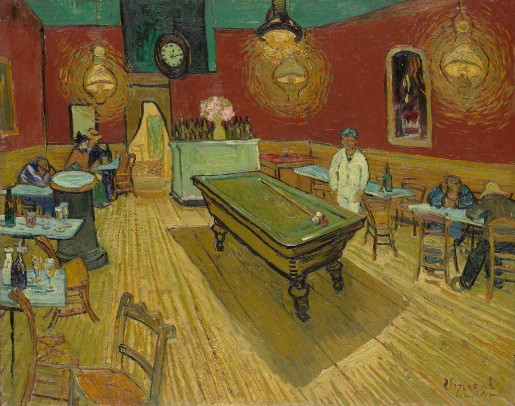 VINCENT VAN GOGH The Night Café FINE ART PRINT Archival Paper Wall Decor