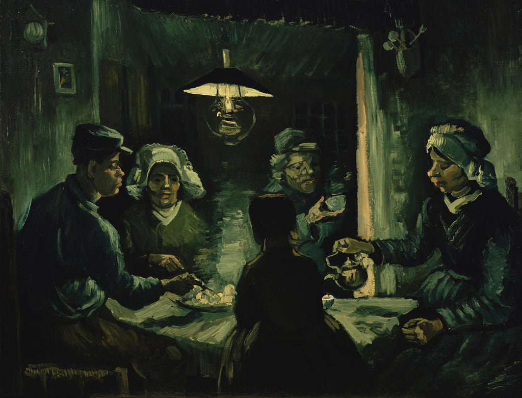 VINCENT VAN GOGH The Potato Eaters FINE ART PRINT Archival Paper Wall Decor
